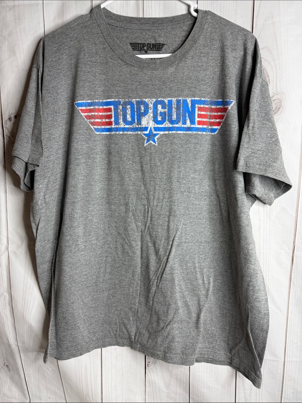 Ripple Junction Gray Top Gun Graphic Tee